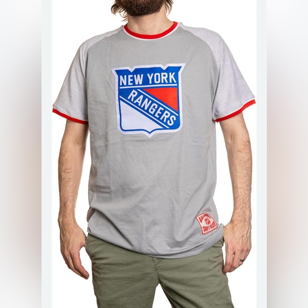 New York Rangers Officially Licensed NHL Shirt Men’s Size XXL Hockey Sporty Team